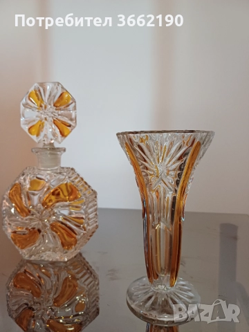 Сет от шише и вази, снимка 2 - Декорация за дома - 52909437