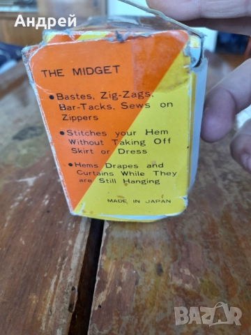 Стара ръчна шевна машина The Midget, снимка 2 - Антикварни и старинни предмети - 51513505