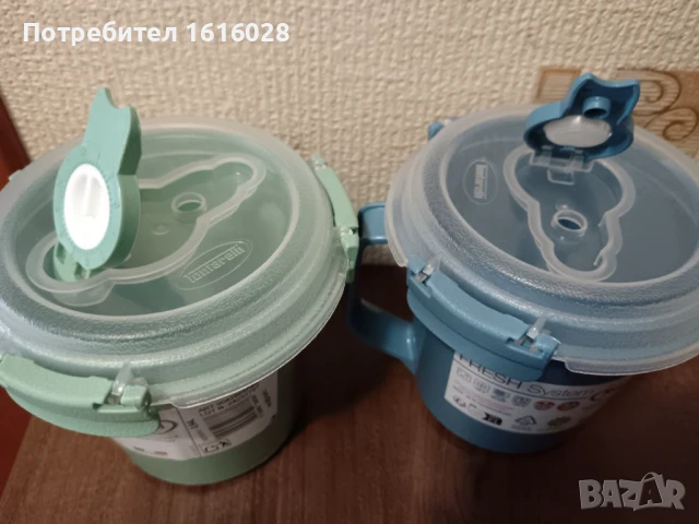 FRESH SYSTEM Кутия за обяд/чаша за супа,готвено м.TONTARELLI., снимка 8 - Кутии за храна - 51262452