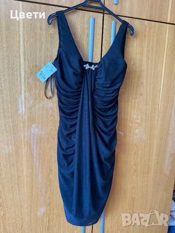 Нова черна рокля, снимка 1 - Рокли - 41063548