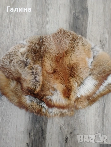 Къса пелерина от лисица, снимка 5 - Палта, манта - 53172567