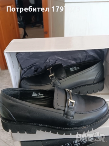 Дамски обувки ANSWEAR ест.кожа, снимка 5 - Дамски ежедневни обувки - 52159417