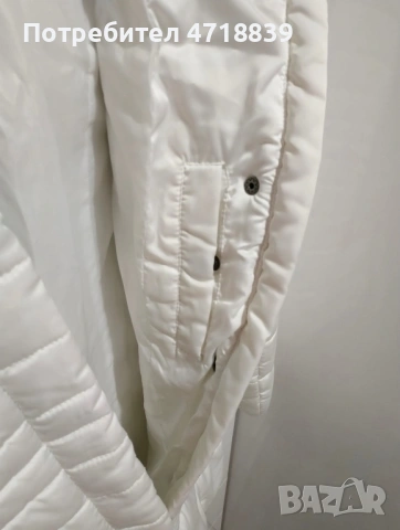 Бяло,зимно яке ХС, снимка 4 - Якета - 53294861