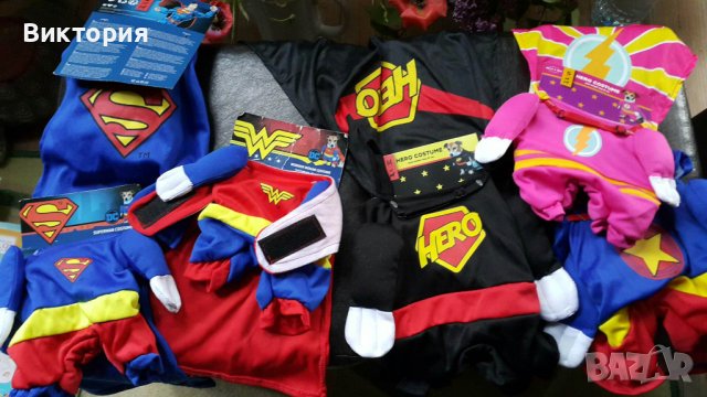 Весели дрешки за кучета- супергерои Superman/ Bathman /Wonder woman, снимка 16 - За кучета - 40685243