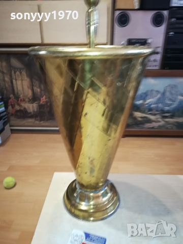 ПОСТАВКА ЗА ЧАДЪРИ В ЦВЯТ ЗЛАТО ОТ ГЕРМАНИЯ 1403241215, снимка 8 - Антикварни и старинни предмети - 44759757