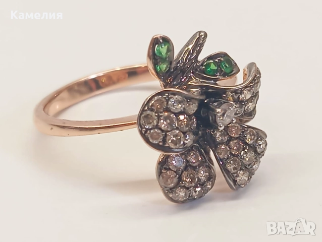 Руско злато , снимка 3 - Пръстени - 52634995