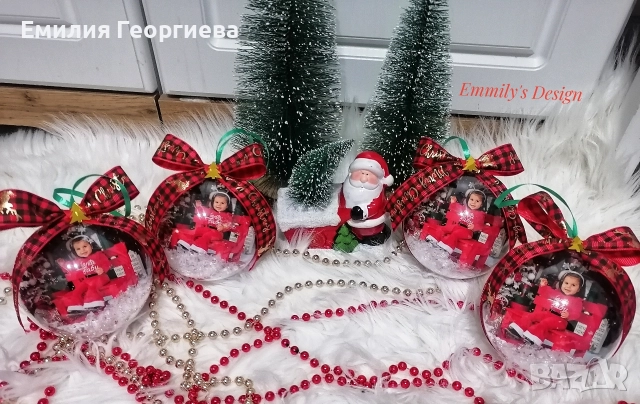 Коледни топки със снимки на най-ниски цени , снимка 7 - Други - 52822316