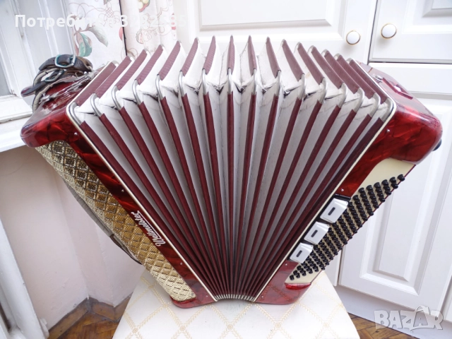 Акордеон Велтмайстер 96 баса, снимка 12 - Акордеони - 52119928