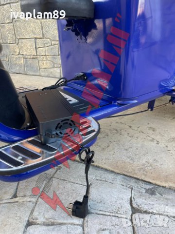 Електрическа триколка - Четириместна 1500W,60V,23A+задно задвижване чрез диференциал+ЛИЗИНГ, снимка 15 - Мотоциклети и мототехника - 40415805