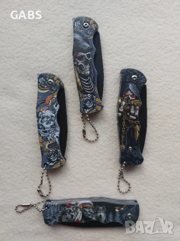 Комплект 4 броя сгъваеми ножчета, снимка 9 - Ножове - 50667688