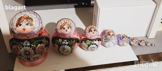 Руски кукли-матрьошки, снимка 6 - Кукли - 52487077