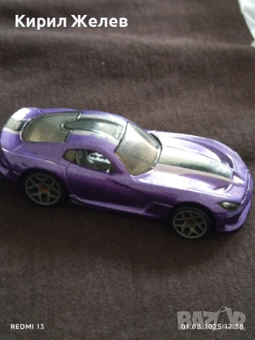 Спортен модел метална количка VIPER Made in Malaysia за КОЛЕКЦИЯ ДЕКОРАЦИЯ 25988