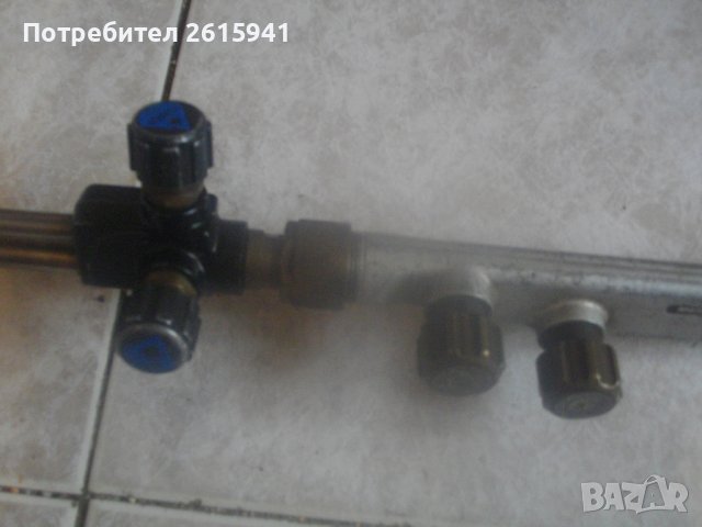 Профи Голям Резак За Оксижен с 4 Крана-MESSER GRIESHEIM-56см/52см/47см-Кислородно-Ацетиленово Рязане, снимка 7 - Други инструменти - 42165423