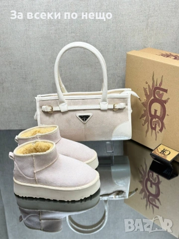Prada🔝UGG Дамска Чанта🔝Дамски Меки И Топли Боти🔝Меки И Топли Чехли Код SK769, снимка 2 - Чанти - 53170910