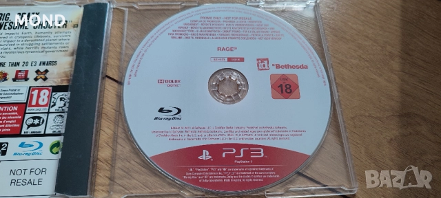 RAGE PS3 - Blu-Ray Disc /Видео игра, снимка 9 - Игри за PlayStation - 52856986