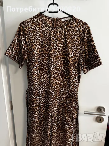 Дамски гащеризон, леопардова щампа