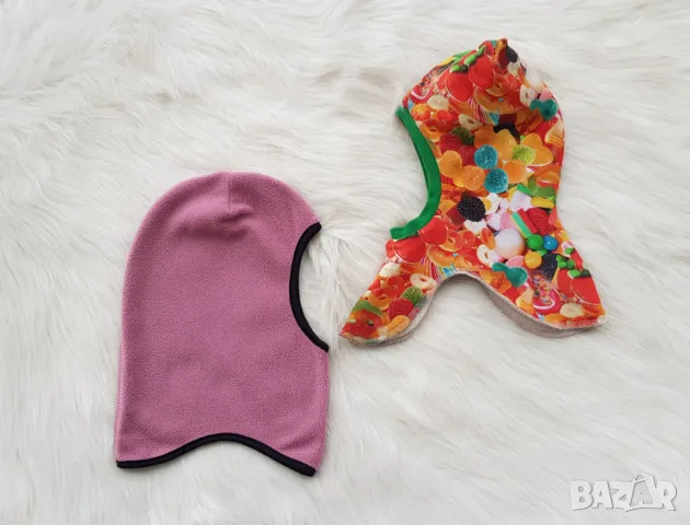 Детска шапка балаклава размер 1-3 години, снимка 7 - Шапки, шалове и ръкавици - 48422752