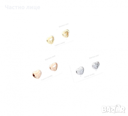 Обеци от медицинска стомана , снимка 1