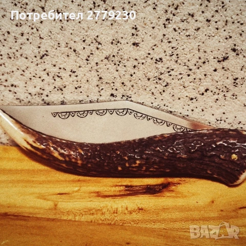 Стара Сойка с Еленов рог и орнаменти , снимка 2 - Други ценни предмети - 50850747