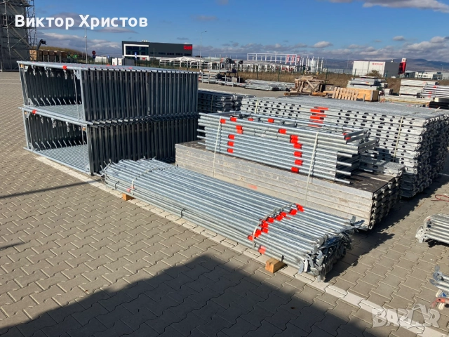 Строително фасадно скеле под наем и монтаж, снимка 3 - Монтажи - 52505293