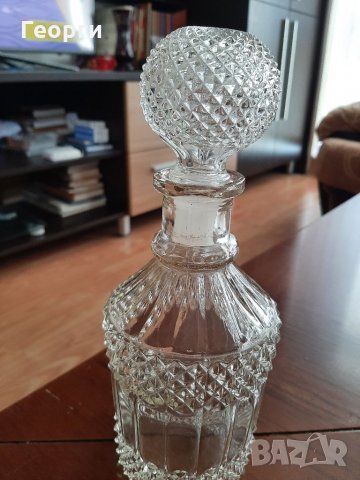 Старинна гарафа, снимка 3 - Антикварни и старинни предмети - 34346249