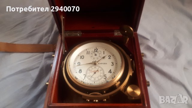 корабен часовник хронометър, снимка 6 - Антикварни и старинни предмети - 39006227