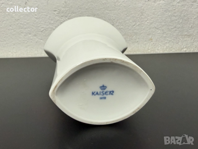 Порцеланова ваза Kaiser. №7720, снимка 5 - Антикварни и старинни предмети - 52788911