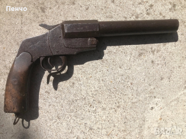 стар сигнален пистолет "HEBEL" - 1894г. - WWI - WWII - GERMANY