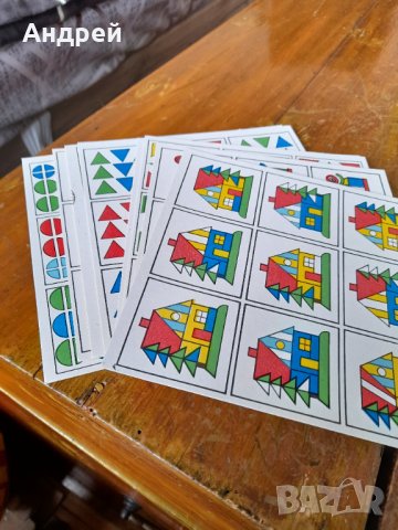 Стара Детска игра Погледни и нареди, снимка 5 - Други ценни предмети - 44498310