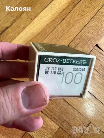 Игли за шевна машина 100 броя , снимка 2 - Други машини и части - 50995333