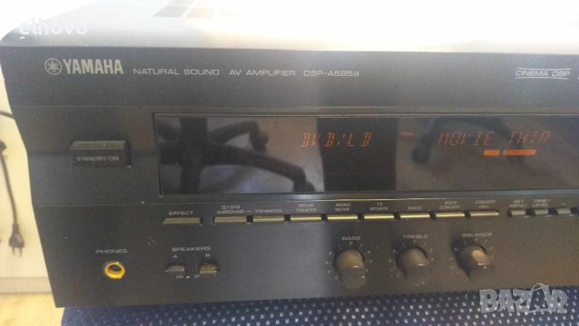 Стерео усилвател YAMAHA DSP-A595a, снимка 10 - Ресийвъри, усилватели, смесителни пултове - 41921161