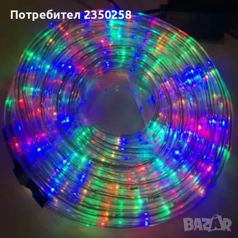 Светещ RGB LED маркуч / лента SMD - 10 метра за украса осветление, снимка 2 - Лед осветление - 48038266
