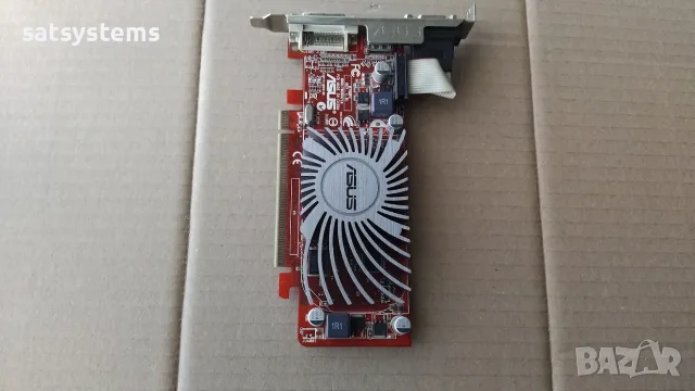 Видео карта AMD Radeon Asus HD EAH5450 Silent HDMI 512MB GDDR2 64bit PCI-E, снимка 6 - Видеокарти - 55934497