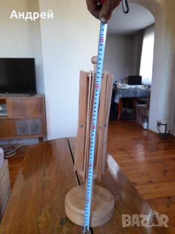 Стара дървена мотовилка за прежда #4, снимка 4 - Антикварни и старинни предмети - 51936971