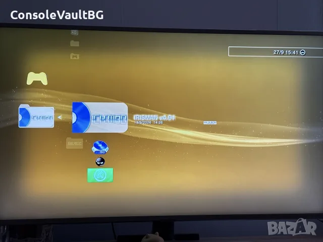 Хакнат PS3 Slim 500GB + 43 игри , снимка 6 - PlayStation конзоли - 56245366