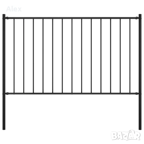 Оградно пано прахово боядисано, снимка 3 - Железария - 53488152