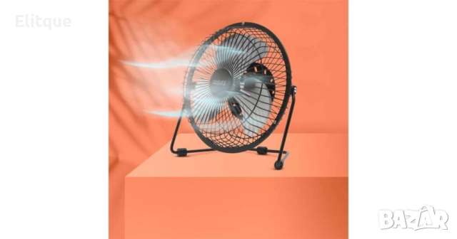 Вентилатор USB Rosberg 2.5W настолен, снимка 7 - Друга електроника - 52862501