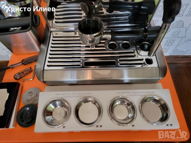Кафемашина SAGE the Barista Touch Еспресо машина с дисплей, снимка 9 - Кафемашини - 50820310