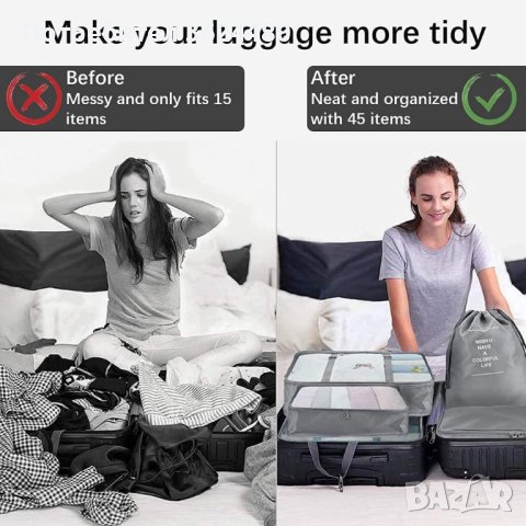  органайзери за куфари 9 в 1, снимка 9 - Други стоки за дома - 42318434