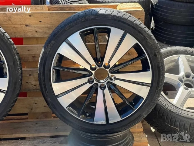 5х112 18 Цола Джанти Mercedes ML R CLA GLA 5х112 18 Мерцедес Оригинални джанти, снимка 5 - Аксесоари и консумативи - 52043107