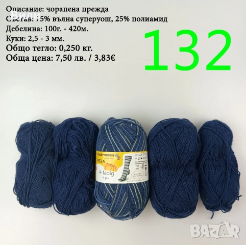 Евтини прежди в малки количества - нови и остатъци, снимка 10 - Други - 52042357