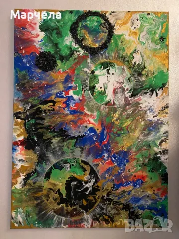 Абстрактна  картина Космос