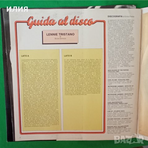 Lennie Tristano – 1979 - Lennie Tristano(Fabbri Editori – GdJ 13)(Jazz), снимка 9 - Грамофонни плочи - 44827548