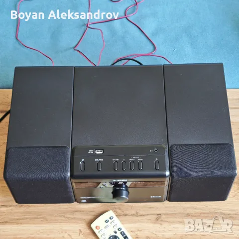 Yamaha MCR-B020 Micro Component System | Bluetooth • USB • CD • AUX • FM Радио • Дистанционно, снимка 2 - Аудиосистеми - 55968874