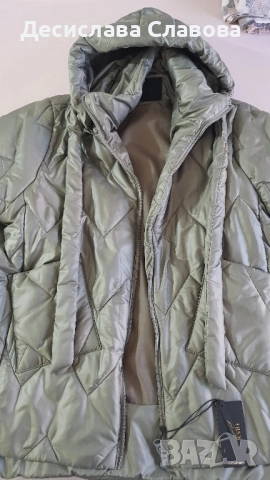 Ново, двойно закопчаване с цип и сваляща се качулка, снимка 3 - Якета - 52286064