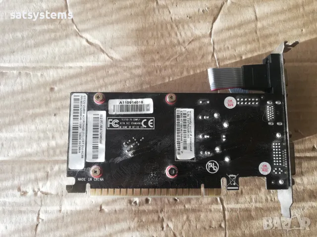 Видео карта NVidia GeForce Palit GT520 HDMI 2048MB GDDR3 64bit PCI-E, снимка 7 - Видеокарти - 47839885