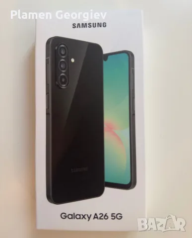 Samsung Galaxy A26, 6GB RAM, 128GB, 5G, Black