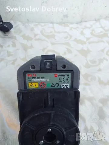 Wurth,Вюрт точков и линеен лазер , снимка 10 - Измервателни инструменти - 49548396