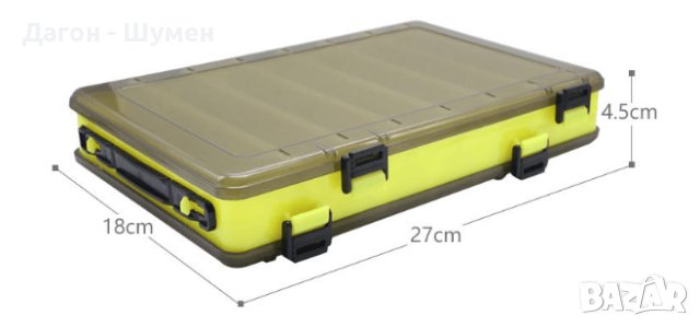 Двустранни кутии за изкуствени примамки - големи - 12 лв., средни - 10 лв., снимка 4 - Такъми - 41080429