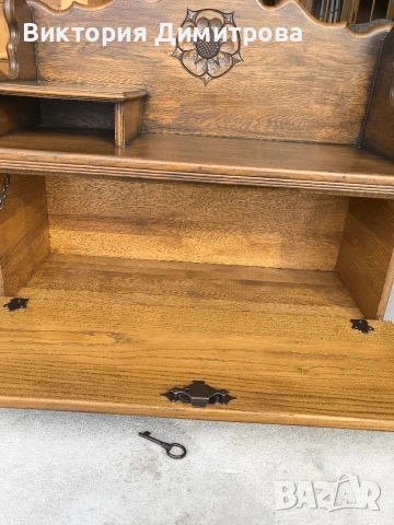 Антична пейка - шкаф за обувки, снимка 11 - Шкафове - 53612252